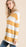 FINAL CALL- Brinleigh striped top in mustard yellow