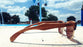 Ebony and ZebraWood Sunglasses, Tea Colored Polarized Lenses