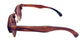 Ebony and ZebraWood Sunglasses, Tea Colored Polarized Lenses