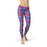 Womens Pink Purple Mermaid Leggings